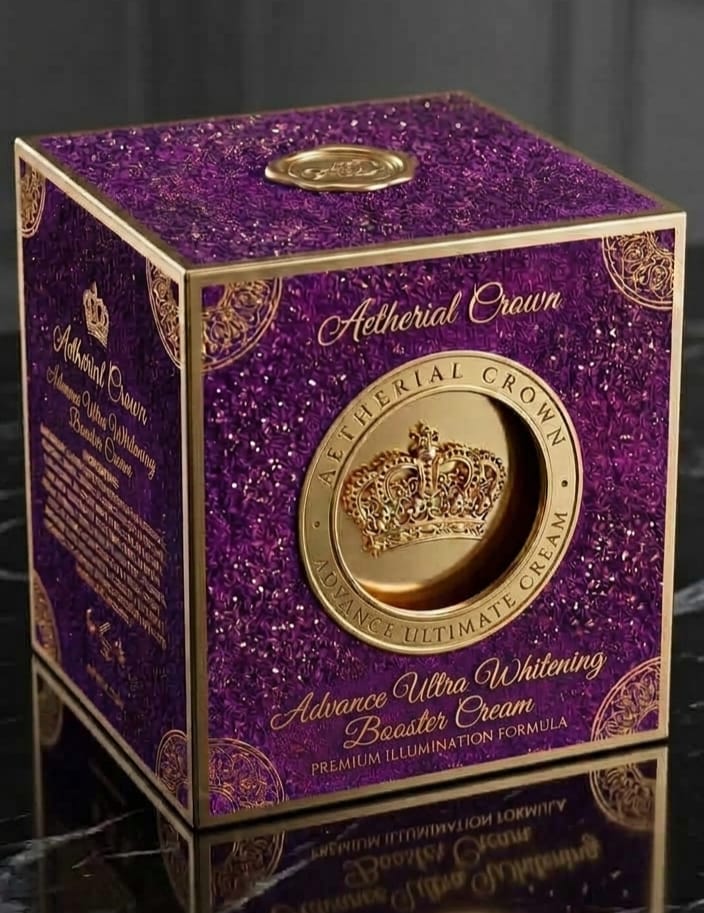 Aetherial Crown premium cream box